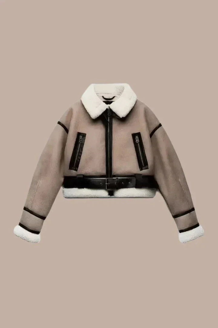 Drune | Modische warme gefütterte Pilotenjacke
