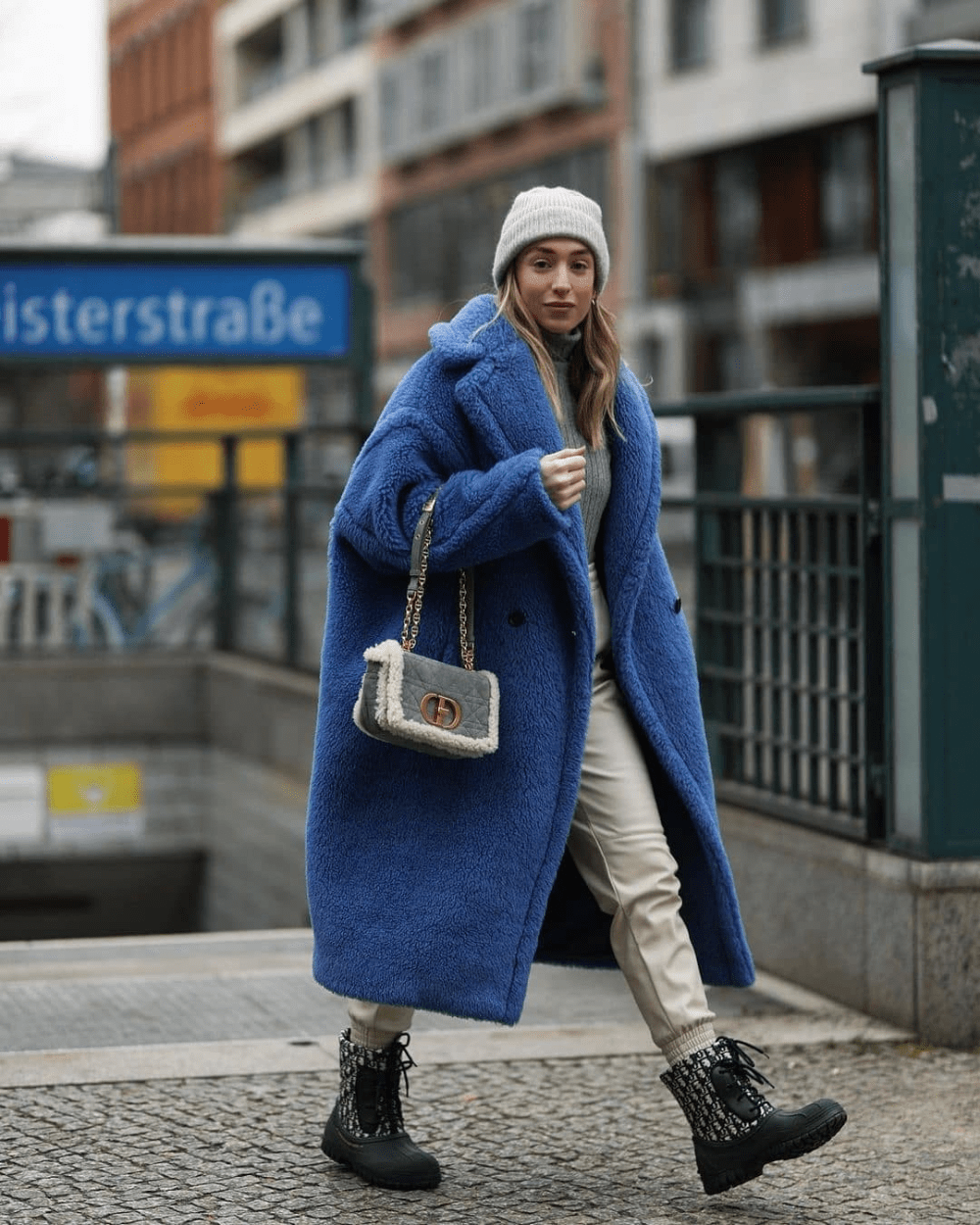 Drune | Eleganter Wollmantel Lang Wärme und Trend