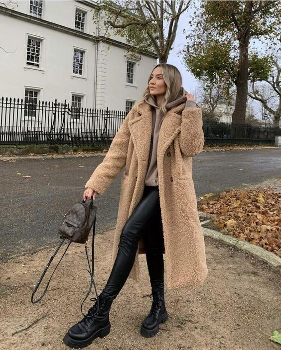 Drune | Eleganter Wollmantel Lang Wärme und Trend