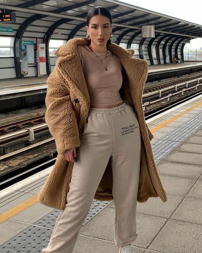 Drune | Eleganter Wollmantel Lang Wärme und Trend