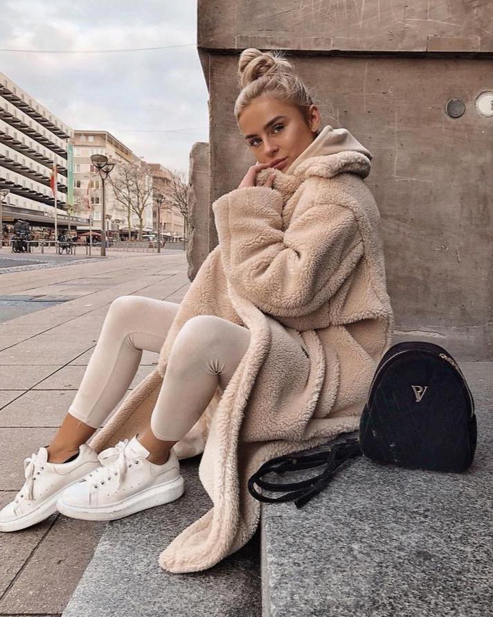 Drune | Eleganter Wollmantel Lang Wärme und Trend