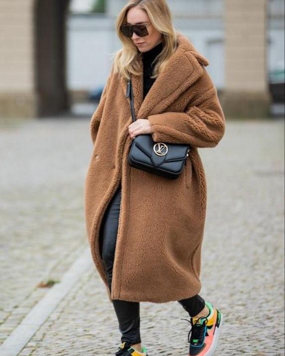 Drune | Eleganter Wollmantel Lang Wärme und Trend