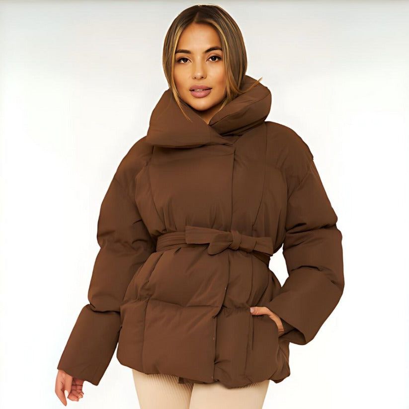 Drune | Taillierten Ultra-Warmen Daunenjacke Eleganz und Komfort