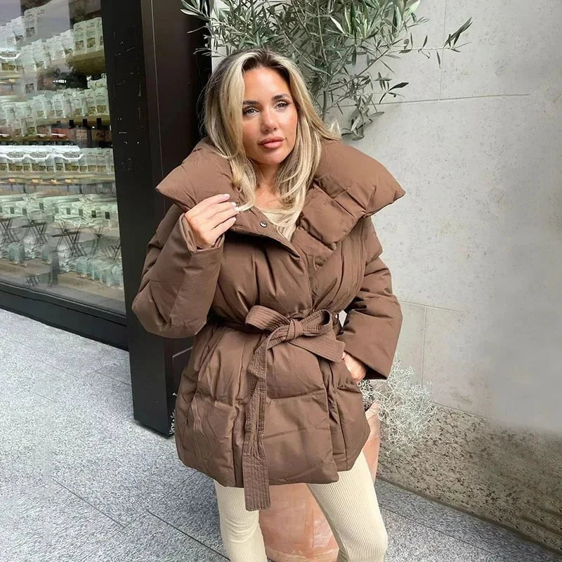 Drune | Taillierte Daunenjacke Komfort und Eleganz Trendiger Winter