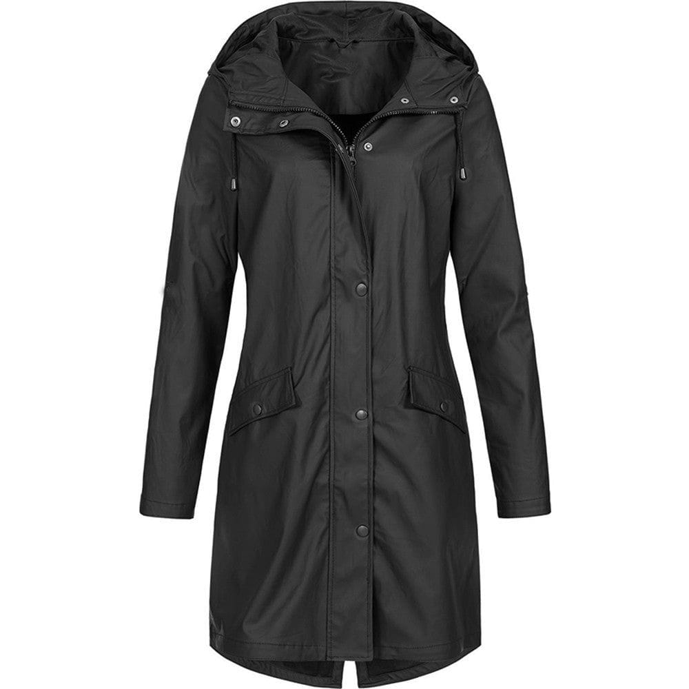 Drune | Parka wasserfest schwarz abweisend & elegant