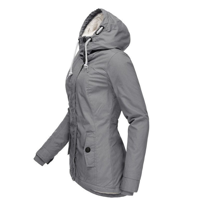 Drune | Winterparka Damen mit warmer und wasserdichter Fleece-Innenausstattung