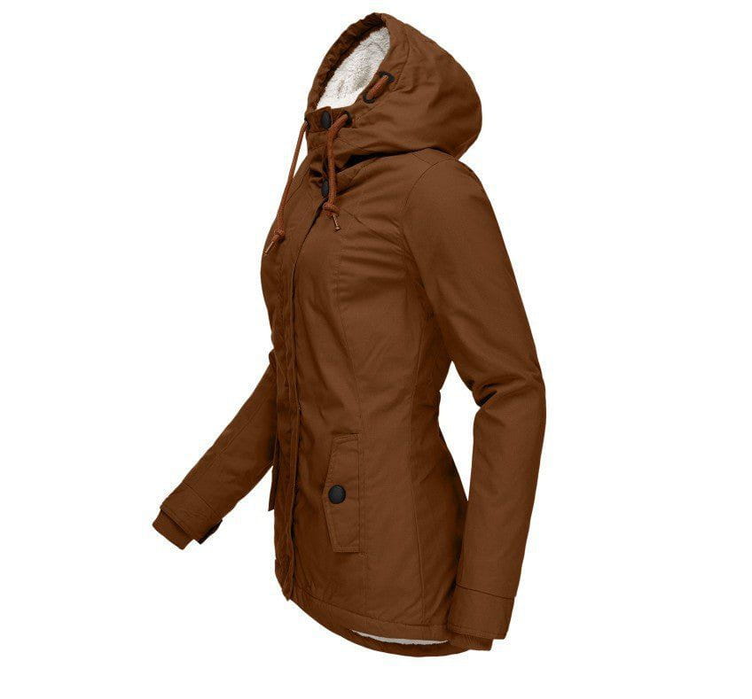 Drune | Winterparka Damen mit warmer und wasserdichter Fleece-Innenausstattung