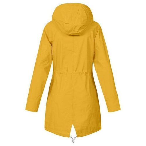 Drune | Gelber Winddichter & Stylischer Regenparka