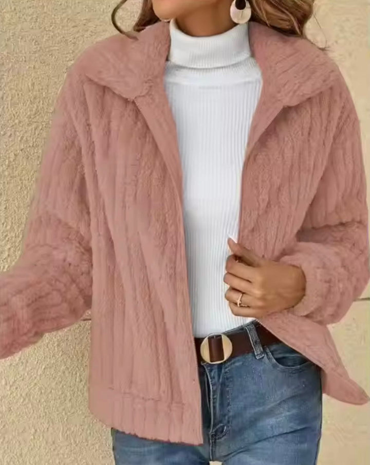 Drune | Jacke aus Kunstfell warm & elegant Winter bequem