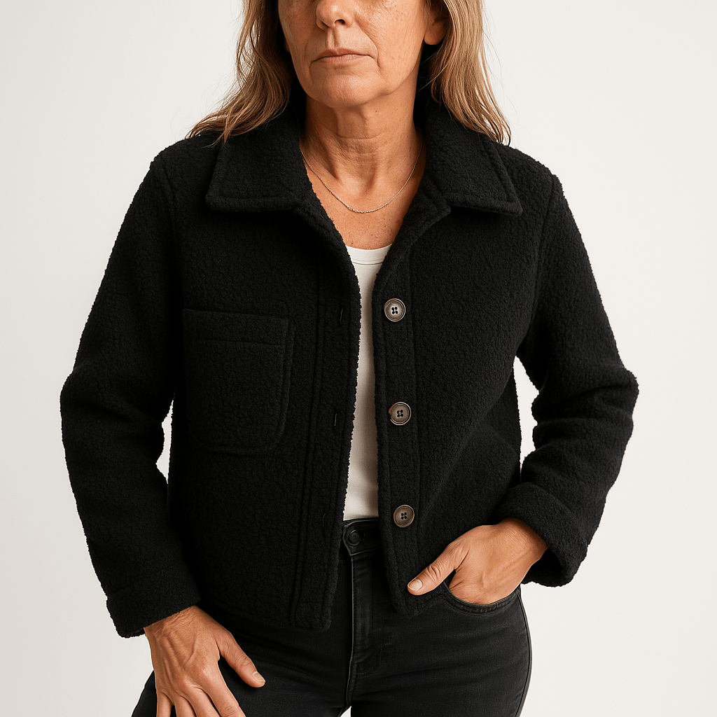 Drune | Short Boucle Jacket Mustard Yellow Softness & Autumn Style