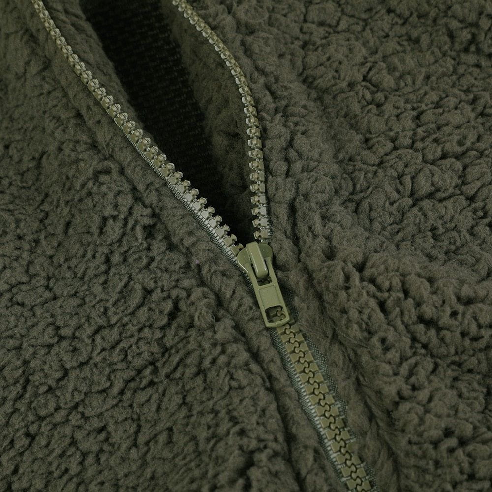 Drune | Wärmender und trendiger Kuscheljacke aus Kunstfell