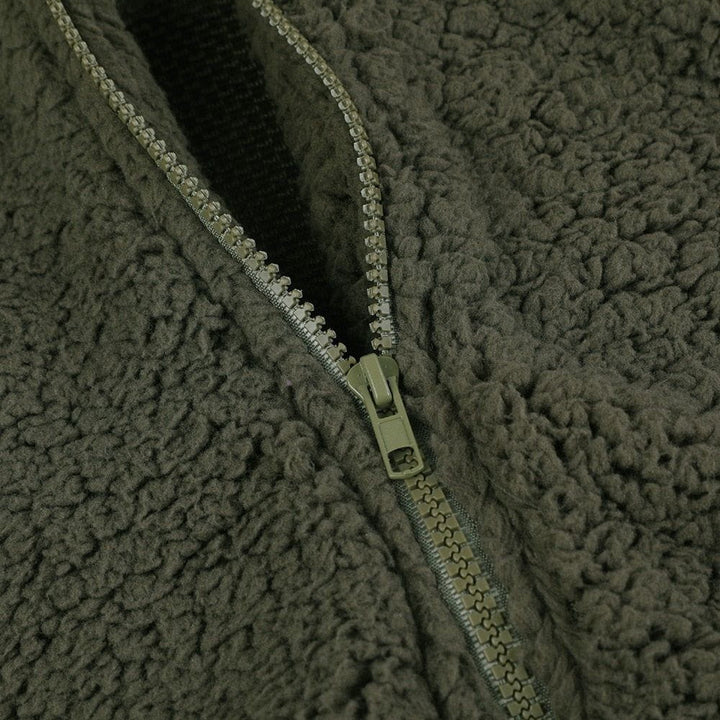 Drune | Wärmender und trendiger Kuscheljacke aus Kunstfell