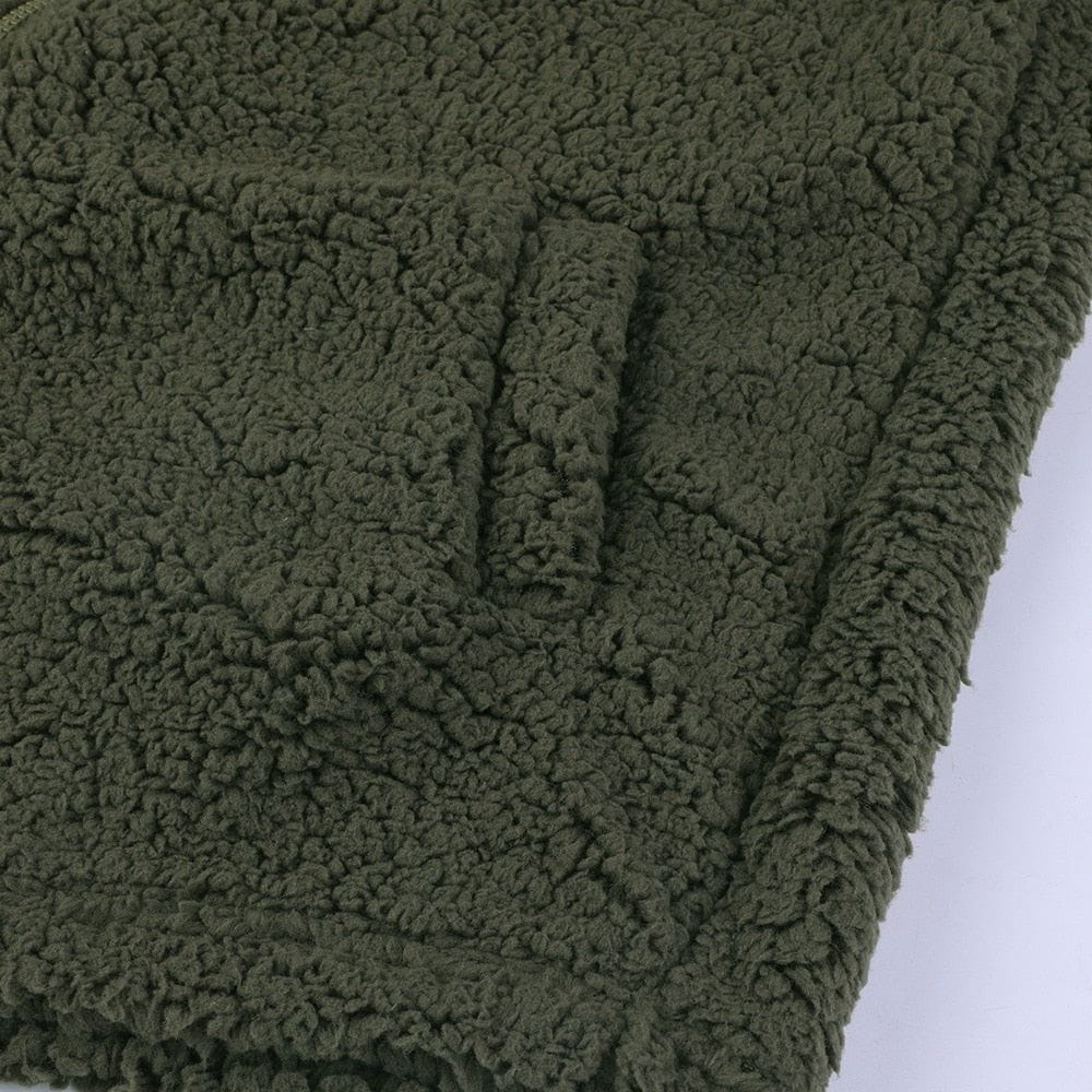 Drune | Wärmender und trendiger Kuscheljacke aus Kunstfell