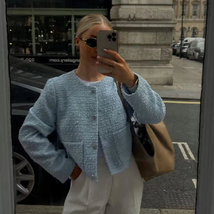 Drune | Kurze Jacke aus Tweed Chic & Zeitlose Pariser Eleganz