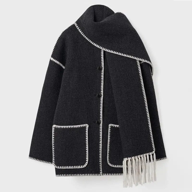 Drune | Übergröße Cape Mantel Schick Elegant und Trendy