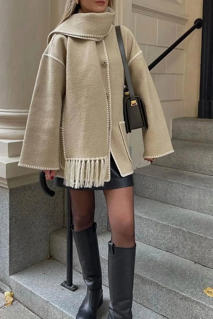 Drune | Übergröße Cape Mantel Schick Elegant und Trendy