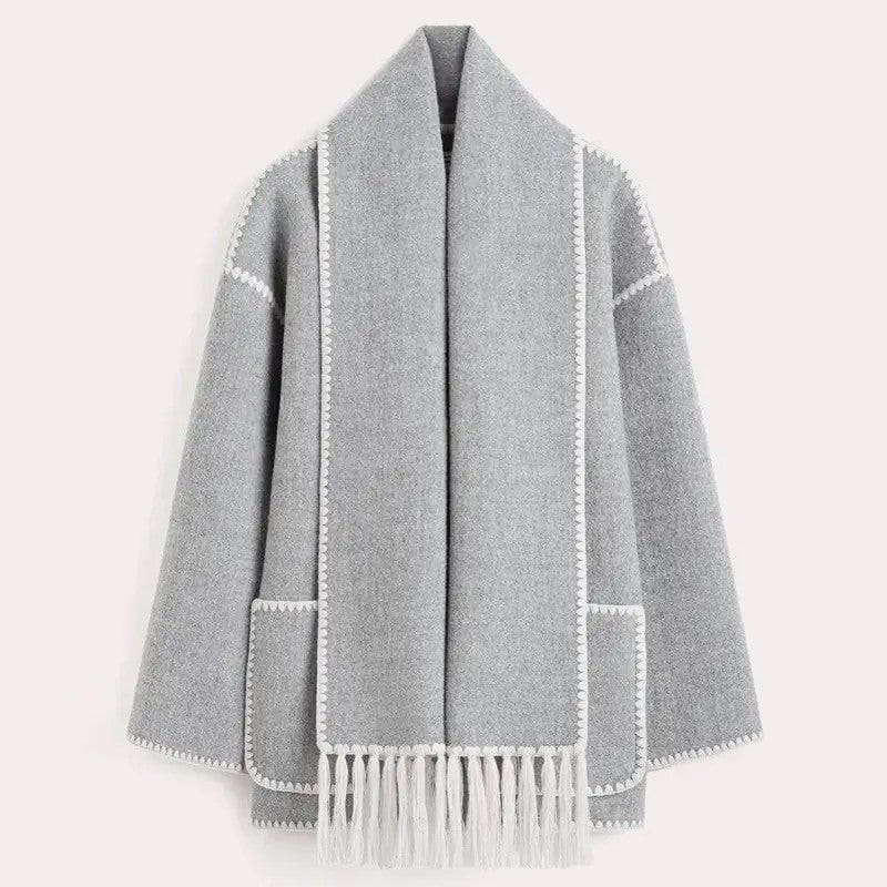 Drune | Übergröße Cape Mantel Schick Elegant und Trendy