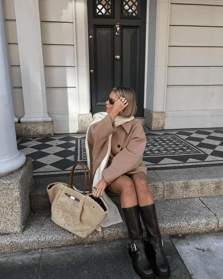 Drune | Elegante & Minimalistische Kurzjacke Trend Herbst-Winter