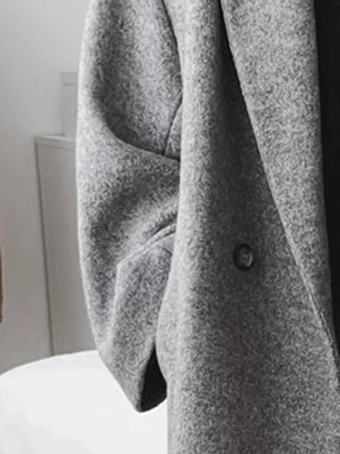Drune | Eleganter und bequemer oversize Langmantel aus Wolle