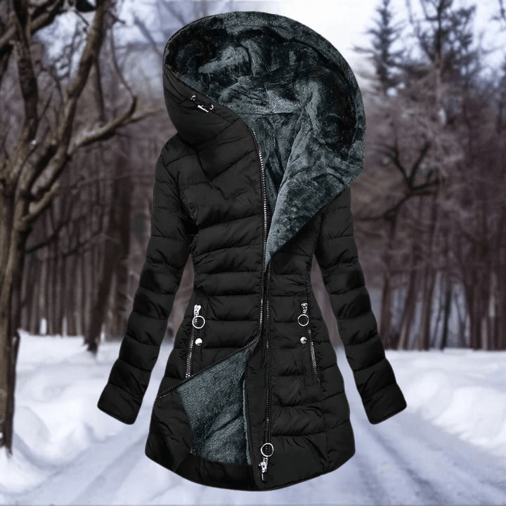 Drune | Steppmantel mit warmem Fleece-Futter elegant bequem Winter