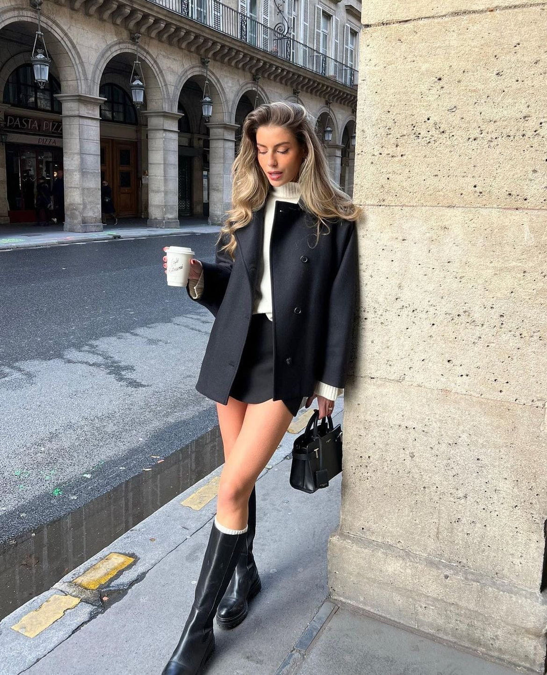 Drune | Elegante & Minimalistische Kurzjacke Trend Herbst-Winter
