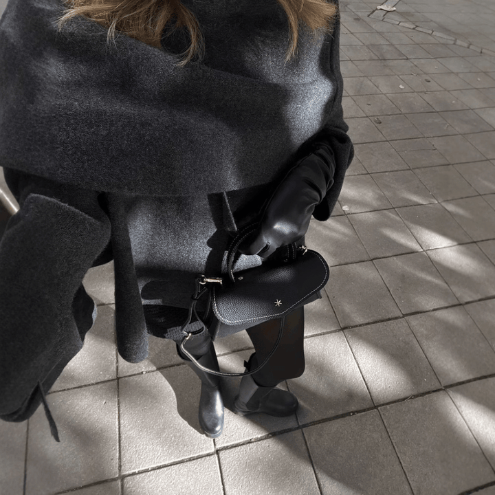 Drune | Poncho Damen Eleganz & Komfort Weiches und Warmes Material