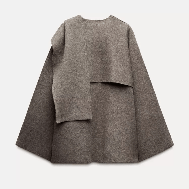 Drune | Poncho Damen Eleganz & Komfort Weiches und Warmes Material