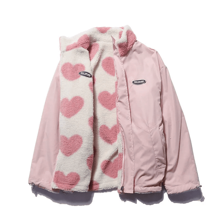 Drune | Wendejacke aus weichem Fake-Fur im trendigen girly Stil