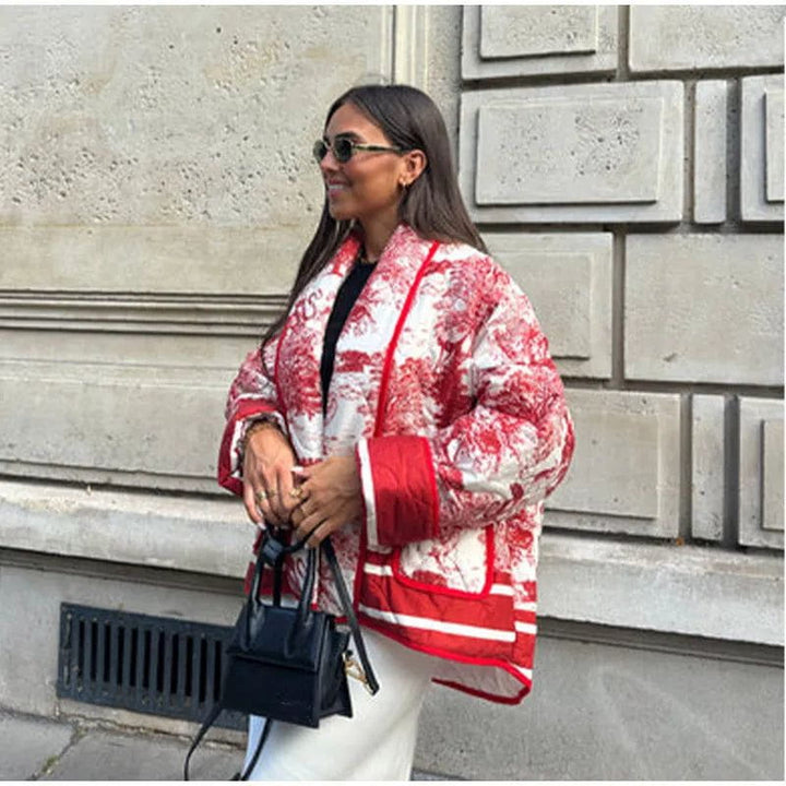 Drune | Blouson Oversize mit Druck Schicker & Moderner Urbaner Trendlook