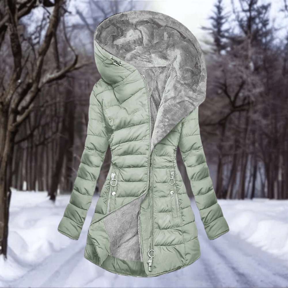 Drune | Steppmantel mit warmem Fleece-Futter elegant bequem Winter