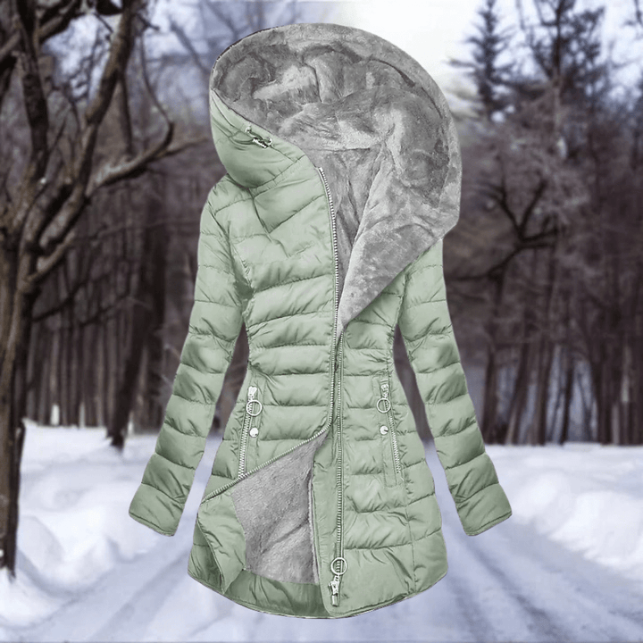 Drune | Steppmantel mit warmem Fleece-Futter elegant bequem Winter