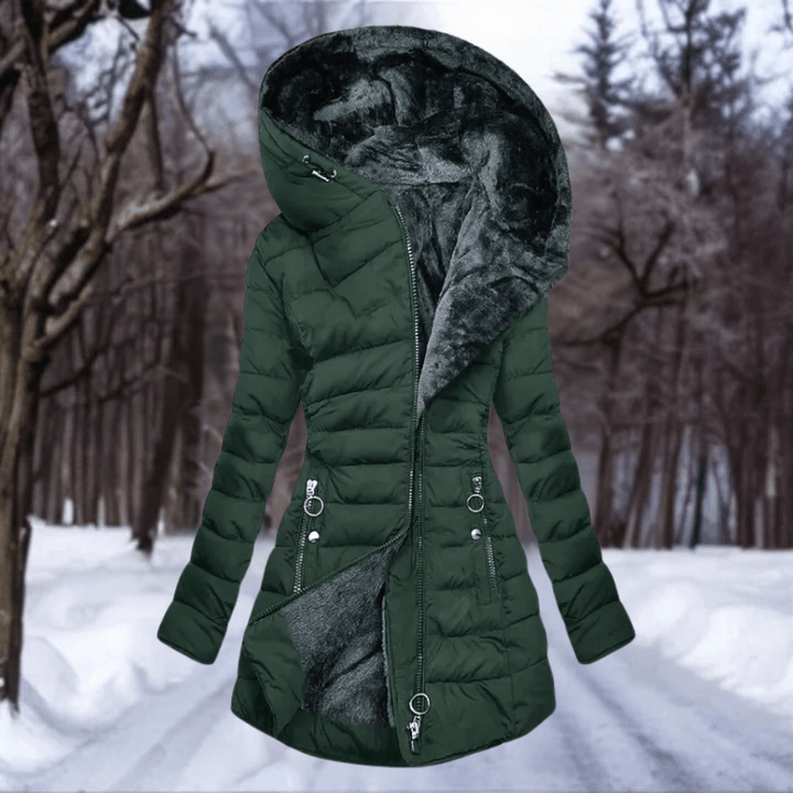 Drune | Steppmantel mit warmem Fleece-Futter elegant bequem Winter
