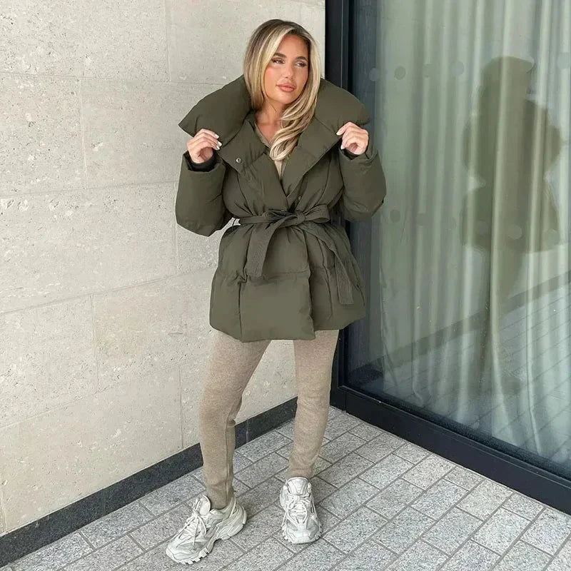 Drune | Taillierte Ultra-Warme & Elegante Winter-Chic-Daunenjacke