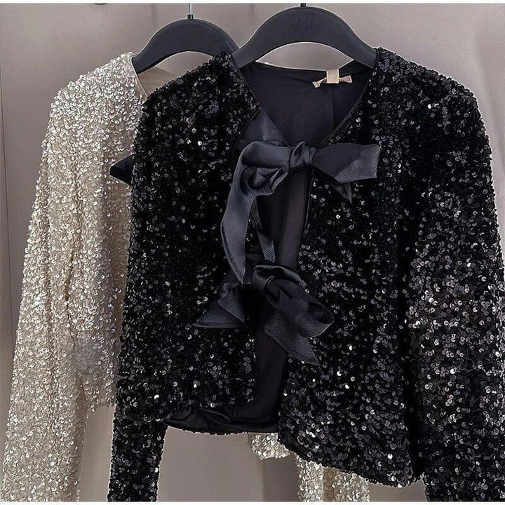Drune | Kurze Tweedjacke mit eleganten und raffinierten Knoten