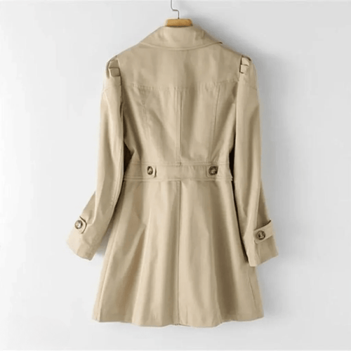 Drune | Trenchcoat Klassisch Damen Zeitlos Chic und Elegant