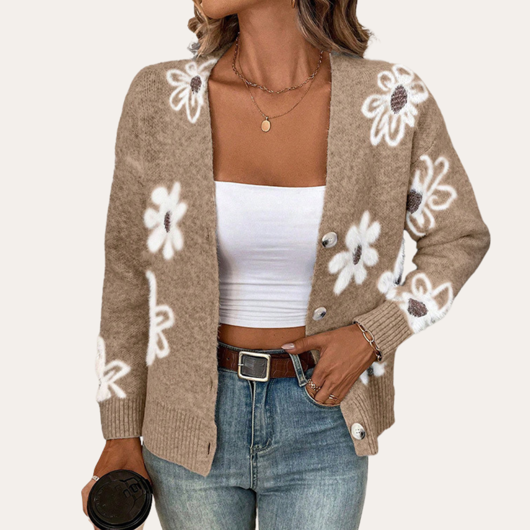 Drune | Trendig Strick-Cardigan für Frauen