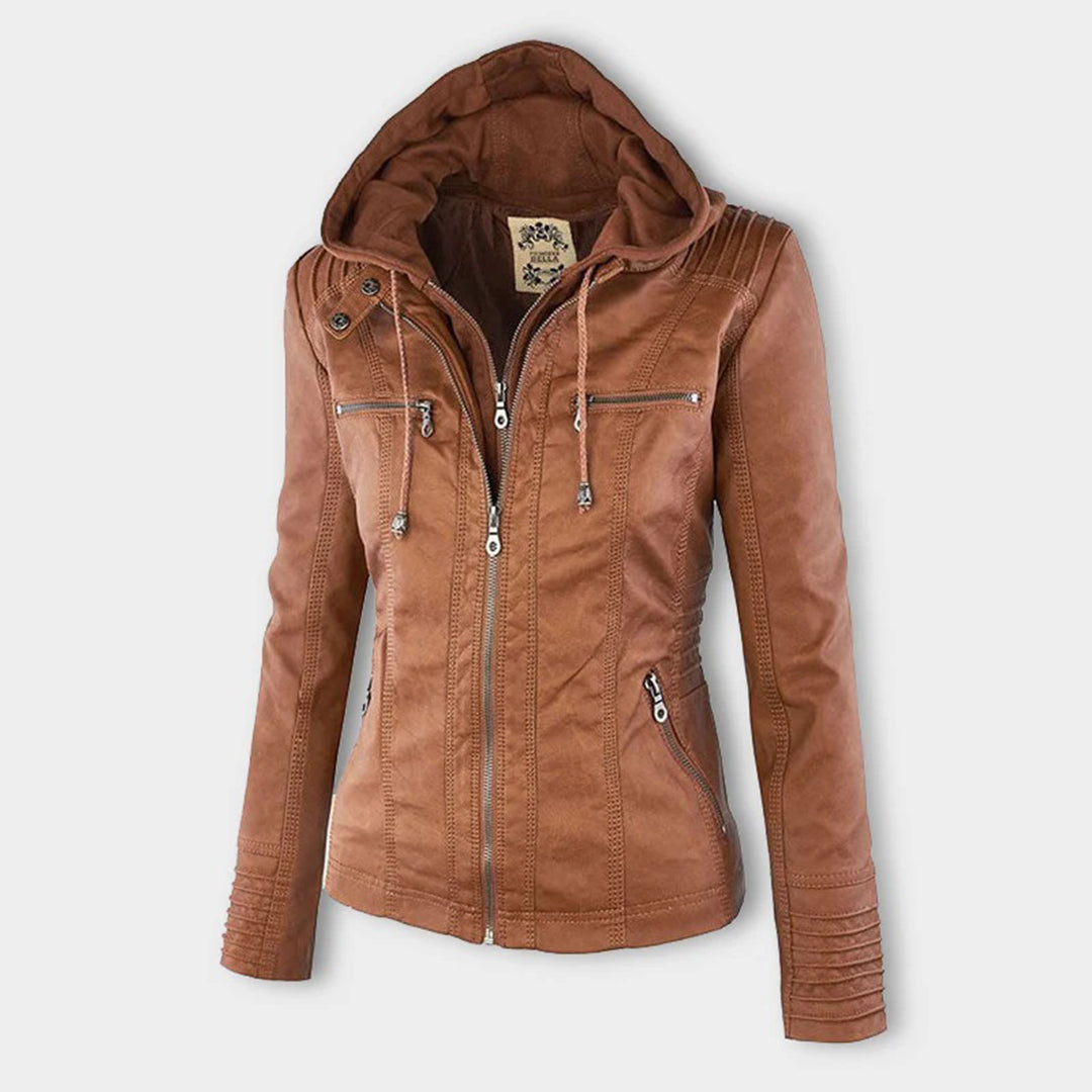 Drune | Leder Damen Sommerjacke