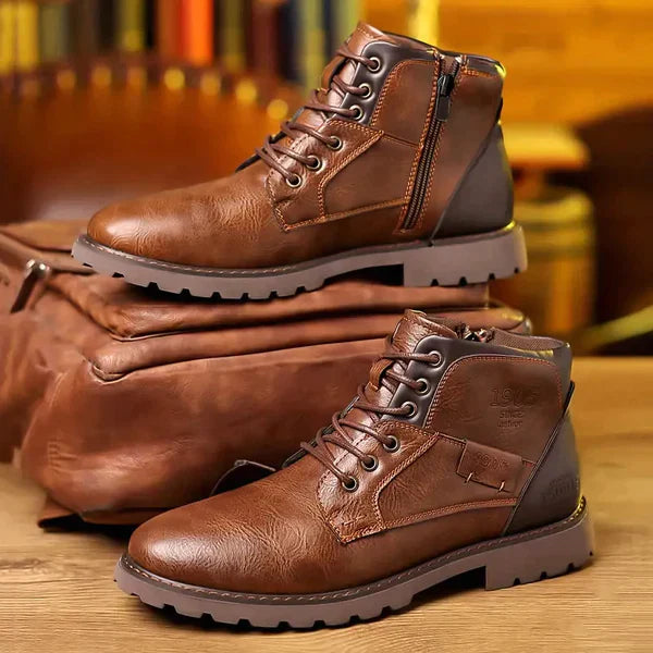 Drune | Einzipper Lederstiefel