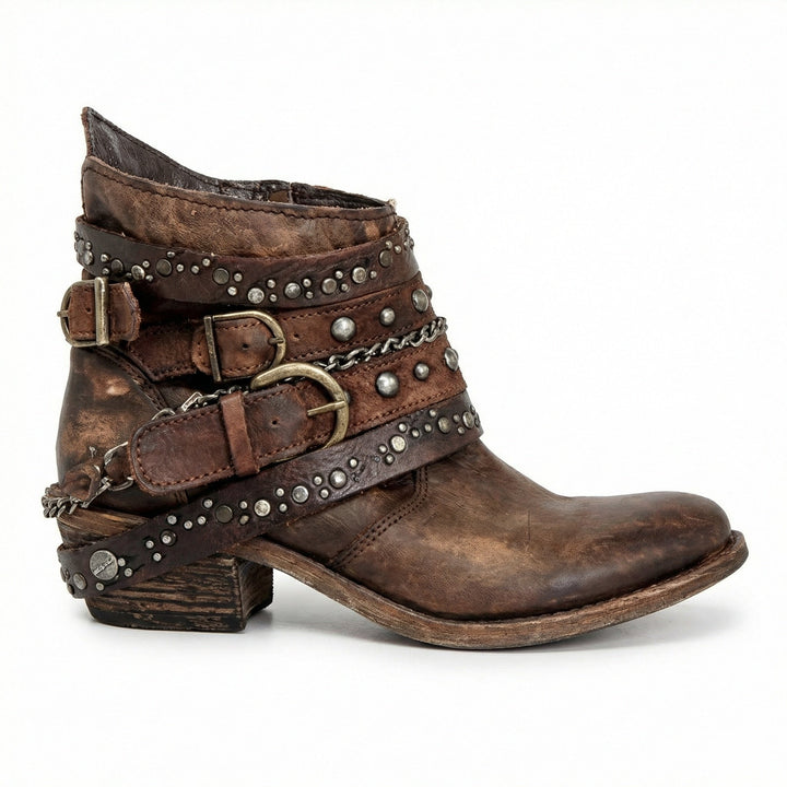 Drune | Vintage-Kettenstiefel