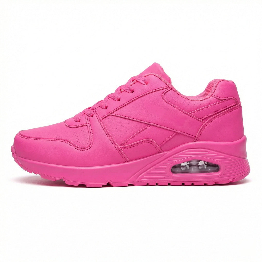 Drune | Pu Orthopädische Damen Sneaker mit Schwarzem Augenprint