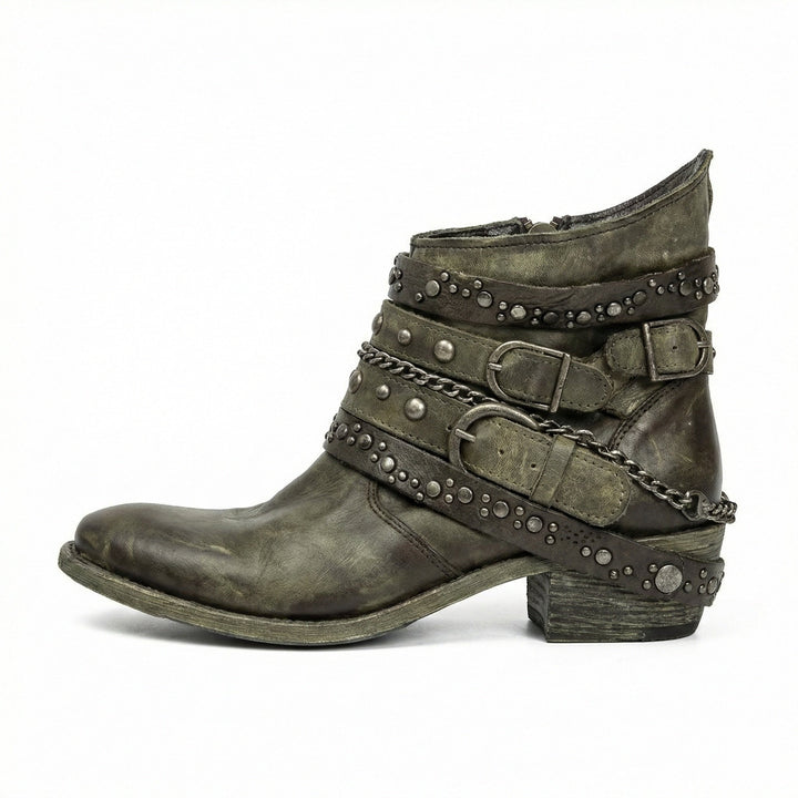 Drune | Vintage-Kettenstiefel