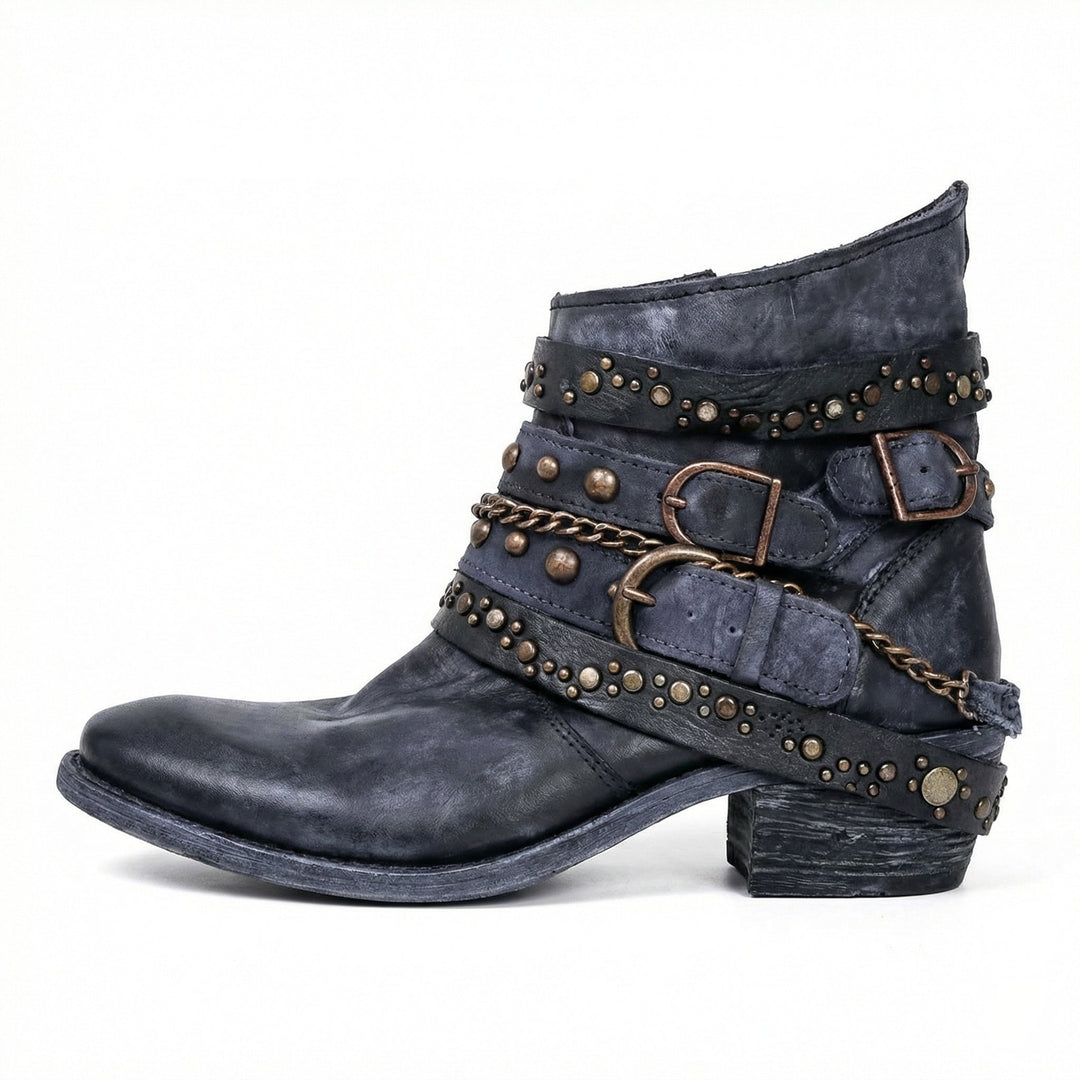 Drune | Vintage-Kettenstiefel