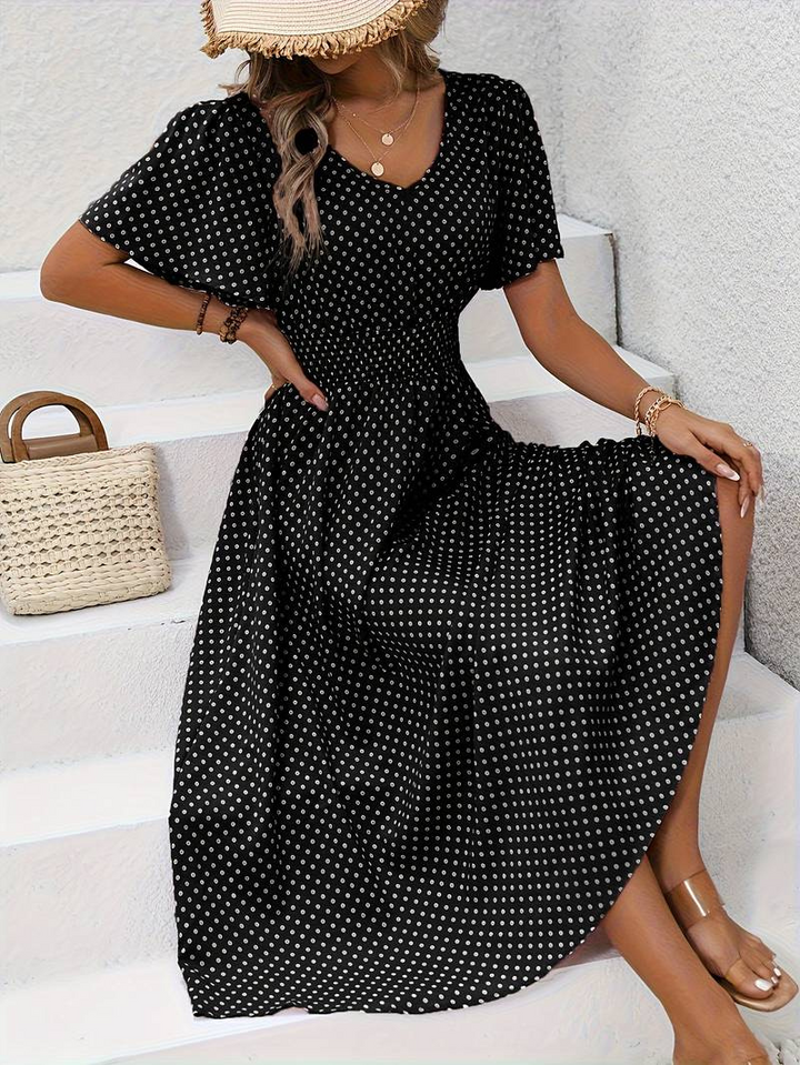 Drune | Luftiges Midi Sommerkleid Schick