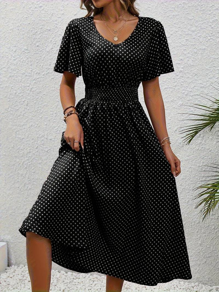 Drune | Luftiges Midi Sommerkleid Schick