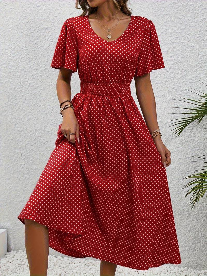 Drune | Luftiges Midi Sommerkleid Schick