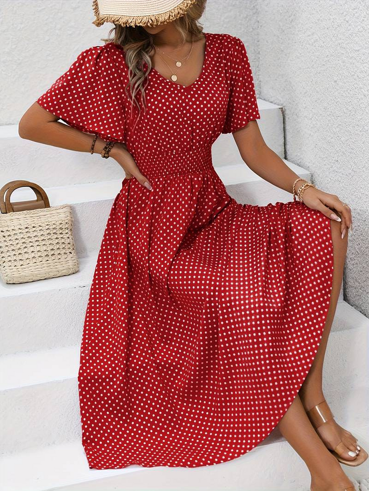 Drune | Luftiges Midi Sommerkleid Schick