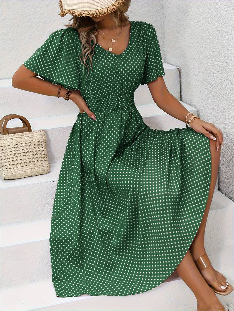 Drune | Luftiges Midi Sommerkleid Schick