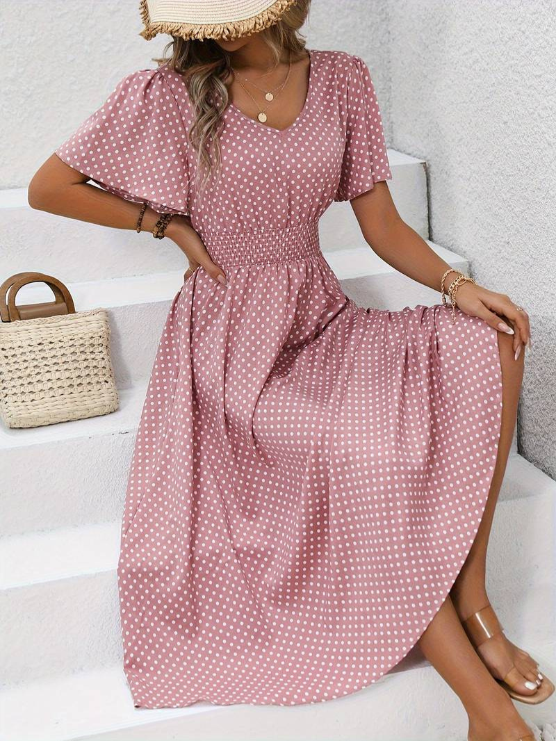 Drune | Luftiges Midi Sommerkleid Schick