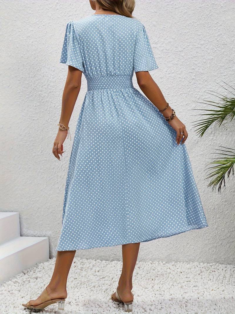 Drune | Luftiges Midi Sommerkleid Schick