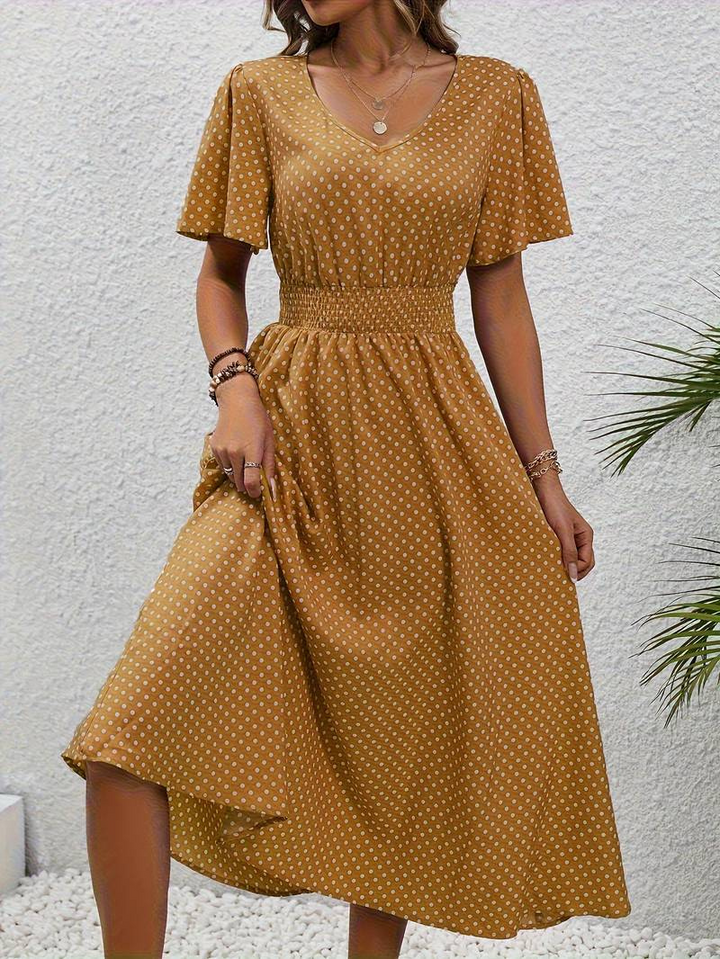 Drune | Luftiges Midi Sommerkleid Schick